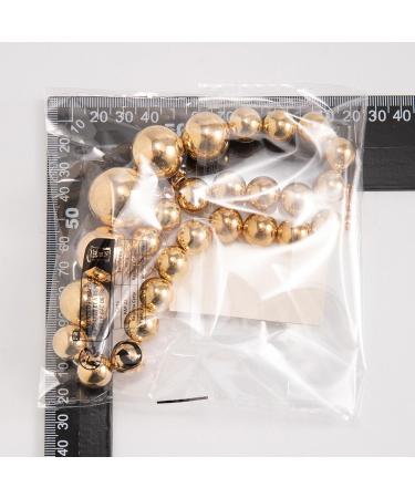 Shop Kuaiyiju Gothic Vintage Bead Chain Necklace - Unique Gold Jewelry for Parties & Celebrations - Buy Online on GoSupps.com