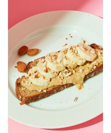 Koro Crunchy Mandelmus 6x500g | Creamy Almond Spread with Roasted Pieces | Vegan Protein Topper | No Additives - Shop Now! - Buy Online on GoSupps.com