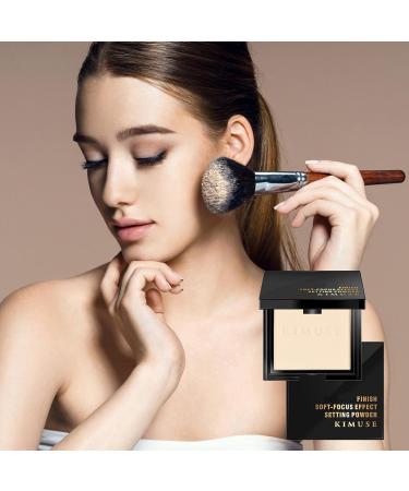 Face Powder Compact | Clean Setting Powder Oil Control Face Pressed Powder Lightweight Translucent HD Finishing Powder Smooths Face Skin Fills Fine Lines Rowces #02 - Buy Online on GoSupps.com