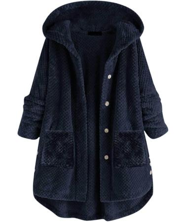 Shop Hanxiulin Women's Fleece Plush Jacket - Warm & Fluffy Zip-Up Coat with Hood in Various Colors | Perfect Winter Outerwear - Buy Online on GoSupps.com