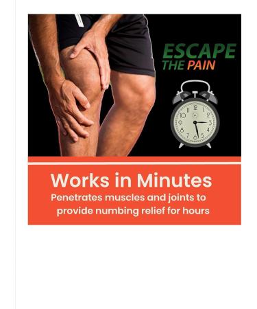 Pain Relief Cream for Joint & Muscle Soreness - Powerful Inflammation Rub for Arthritis & Sports Pain Non-Greasy 3.4 oz - Buy Online on GoSupps.com