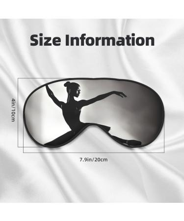 Ballerina Dance Soft Sleep Eye Mask | Breathable Eye Patch for Women | Perfect for Travel & Relaxation - Buy Online on GoSupps.com