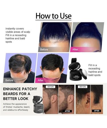 Waverloo Magic Root Cover Up Waverlo Root Cover Enhance Hairline Powder Magic Root Cover Up Powder Instantly Conceals Magic Color Root Touch Up (Light Brown) - Buy Online on GoSupps.com