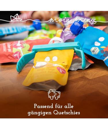 Shop Moin Minis Handle for Squeezable Fruit Bags - Universal Clip for Baby Food - International Shipping Available - Buy Online on GoSupps.com
