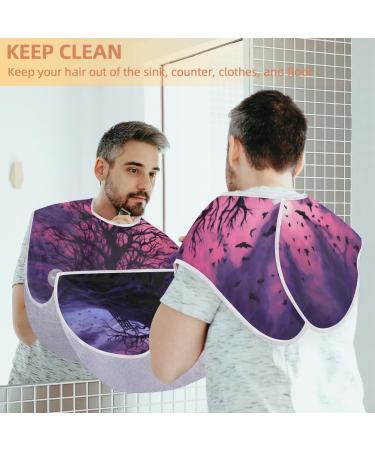 Buy Halloween Dead Tree Beard Bib Apron | Beard Hair Catcher for Men - Perfect Gift for Father's Day Anniversaries & Christmas - Buy Online on GoSupps.com