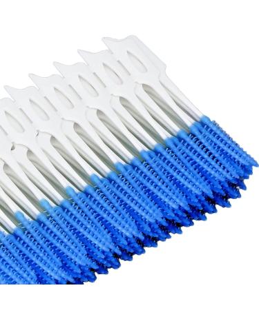 160-Piece Interdental Brush Set | Disposable Dental Toothpicks for Kids & Adults | Blue Oral Care Tools - Buy Online on GoSupps.com