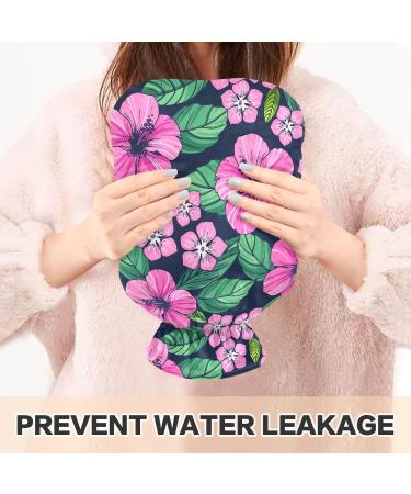 Tropical Hibiscus Heat Bottle for Pain Relief | 2L Hot Water Bag & Heating Therapy - Buy Online on GoSupps.com