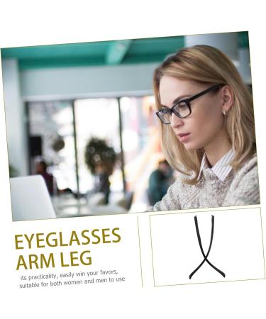 Buy Replacement Glasses Legs - Eyeglasses & Sunglasses Temple Arms Bracket Accessories - Durable Black Frame - Buy Online on GoSupps.com