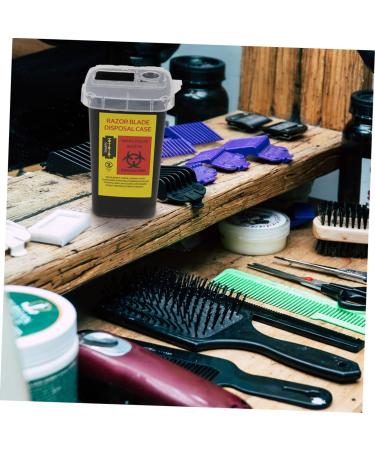 Beaupretty 6 STK Blade Storage Box | Portable Blade Dispenser & Safe Container for Sharp Objects | Flip-Top Waste Blade Cases & Plastic Mussel Shell Trash Can - Buy Online on GoSupps.com