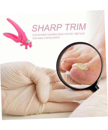 Ipetboom Fake Nails Trimmer Stainless Steel Nail Clipper Female Manicure Nail Tips Manicure Clipper Nails Clipper Nail Art Tool Pink French Nail Clippers Plastic - Buy Online on GoSupps.com