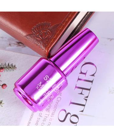Minkissy Luminous Nail Polish Holographic Nail Polish Nail Colors Gel Nailpolish Nails Gel Full Size Manicure Lacquer Fast Dry Nail Polish Spark Shiny Gel Nail Women's Purple - Buy Online on GoSupps.com