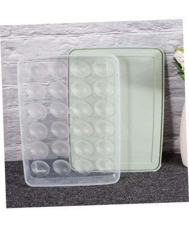 LABRIMP 1pc 24 Eggs Egg Tray Egg Rack for Refrigerator Egg Holder Egg Plate Ingredients re-usable - Buy Online on GoSupps.com