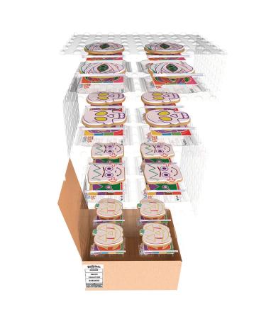 Halloween Paint Your Own Cookie Kit - Vanilla Recipe - 16 Individually Wrapped Cookies by DecoCookies - Buy Online on GoSupps.com
