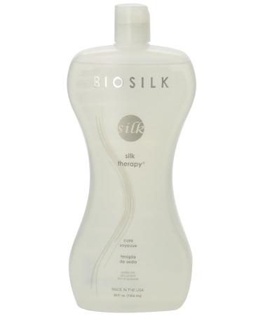 Biosilk Silk Therapy Hair Treatment 34 oz - Ultimate Hair Repair Solution - Buy Online on GoSupps.com