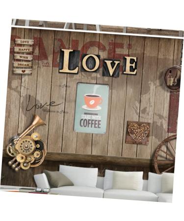 Zerodeko Emblems Coffee Signs Outdoor Decorations for Patio Bar Metal Tin Signs The Sign Vintage Dunhuang - Buy Online on GoSupps.com