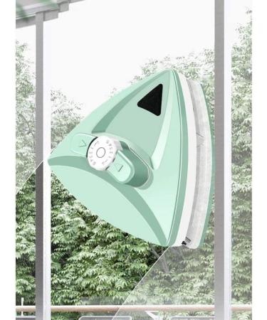 5-Speed Adjustable Magnetic Triangle Design Double Sided Magnetic Window Cleaner with Magnetic Isolation Bracket/Portable Handle Cleaner Glass Wiper Magnetic Manual Version Size:5-35mm Colour:Green Green 5 - Buy Online on GoSupps.com