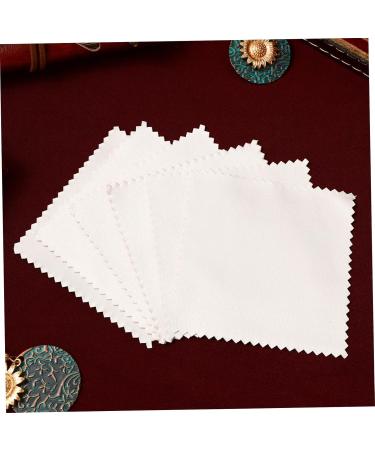 SHINEOFI 350 Pcs Metal Polishing Wipes - Soft Microfiber Rags for Jewelry Eyeglasses & Cars - Double-Sided Silver Polish Cloth - Buy Online on GoSupps.com