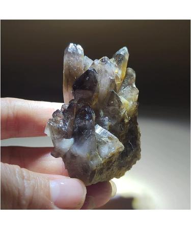 Natural Crystal Rough Minerals s 81.7 Gnatural Tee Topaz Gross Smoky Obelisk Aura Round Vein Home decoring1pc s Decoration - Buy Online on GoSupps.com