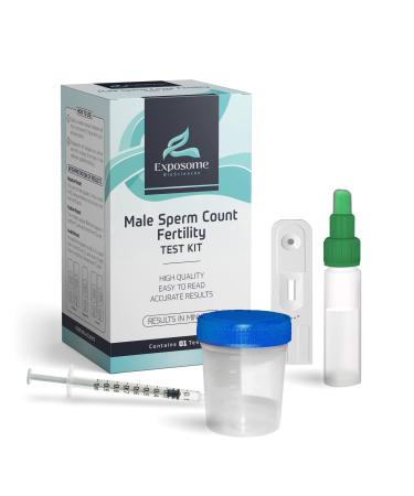 Exposome BioSciences Male Fertility Test. Detect Sperm Count Levels, Vasectomy Effectiveness, and Likelihood of Impregnating