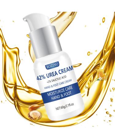 Urea 42% Foot Cream Cracked Heel Repair Cream Foot Cream for Cracked Heels And Dry Skin 42% Urea Cream & 2% Salicylic Acid for Callus Remover & Nourishes Soften Rough Cracked Dead Skin(60g) - Buy Online on GoSupps.com