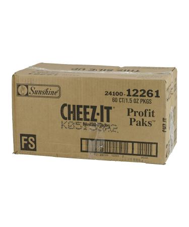 Cheez-It Original Crackers 1.5oz (60 Count) - Snack Crunchy Cheese Flavor - Buy Online on GoSupps.com