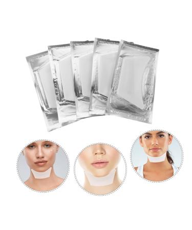 Ipetboom 5pcs Reusable Neck Wrinkle Patches Collagen Mask for Neck Skincare Gel Mask Sticker - Buy Online on GoSupps.com