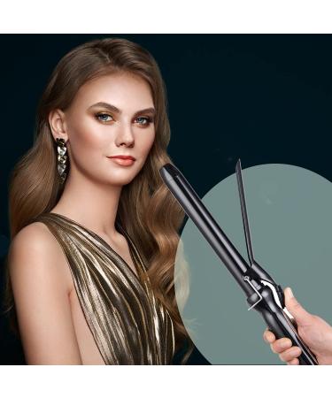 1 Inch Ceramic Coating Barrel Curling Iron for Long/Medium Hair | Extra Long Barrel, Instant Heat up to 450F | Hair Waving Style Tool for Girls & Women - Buy Online on GoSupps.com