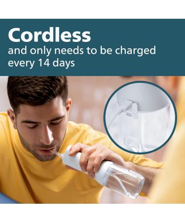 Buy Philips Sonicare Power Flosser 3000 Cordless HX3806/21 - Effective Teeth Cleaning - International Shipping Available - Buy Online on GoSupps.com
