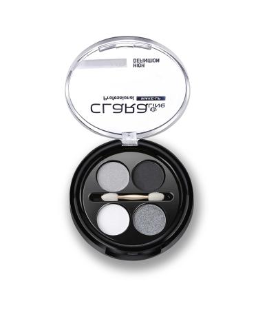 Claraline Quadro Eyeshadow Palette - Long-Lasting Eye Makeup | Highly Pigmented & Blendable Smokey Shades | Cruelty-Free | Paraben-Free 281 Smokey Shades