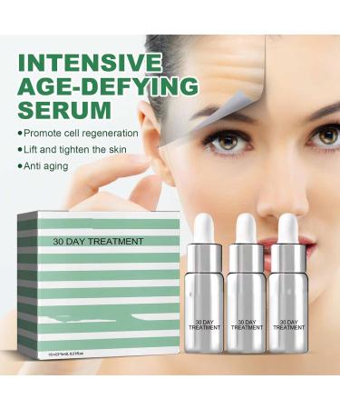 30 Day Anti-Aging Treatment Serum Wrinkle-Fighting Firming Facial Serum Collagen Serum For Face for Women Anti-Aging Essence for Tightening Sagging Skin Reduce Fine Lines (1pcs) - Buy Online on GoSupps.com