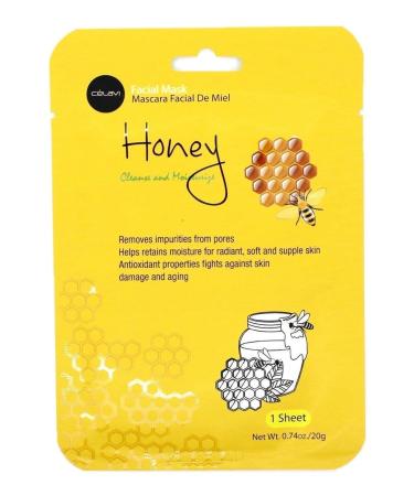 Celavi Korean Essence Facial Masks - 24 Hydrating Sheets, 6 Flavors, K-Beauty Skincare, Pack of 2 - Buy Online on GoSupps.com