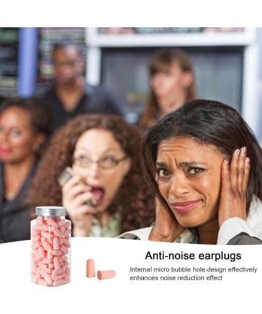 Noise Cancelling Ear Plugs Sound-Proof Noise Reduction Ear Plugs | High Decibel Ear Plugs Slow Rebound Warm Cotton for Sleeping Studying Aviere Cherry Blossom Powder 120 Pieces - Buy Online on GoSupps.com
