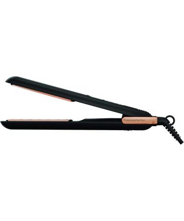 Grundig Naturashine HS 7030 Hair Smoothing Flat Iron & Hairstyler - Ionic Ceramic Plates 130 C to 230 C Hair Protection Mode - Black/Rose Gold - Buy Online on GoSupps.com