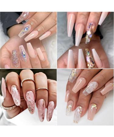 Rosalind Poly Nail Gel 60ml - Soft Pink UV/LED Acrylic Nail Extension & Repair Gel for Manicure - Buy Online on GoSupps.com