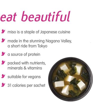 Itsu Miso'Easy Traditional Miso 105g (Pack of 5 x 21g) - Itsu's delicious miso paste is blended with herbs and spices to create delicious delicious miso - Buy Online on GoSupps.com