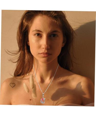 Yardenfun Frog Necklace Choker Necklaces for Women Princess Pendant Chocker Necklace for Women Mushroom Amulet - Buy Online on GoSupps.com