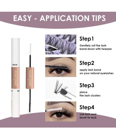 DIY Lash Extension Kit - 320 Pcs Natural Individual Lashes (10-16mm) with C/D Curl Glue & Tools for Home Use | Perfect for Beginners - Buy Online on GoSupps.com