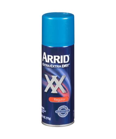 Arrid XX Extra Extra Dry Aerosol Antiperspirant Deodorant Regular 4 oz. Regular 4 Ounce (Pack of 1) - Buy Online on GoSupps.com