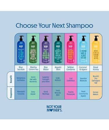 Not Your Mother's Naturals Matcha Green Tea Shampoo & Conditioner Dual Pack - 15.2 fl oz + 16 fl oz - Wild Apple Blossom - Pack of 1 - Buy Online on GoSupps.com