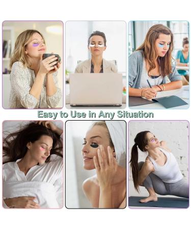 5 Pairs Reusable Under Eye Patches | Silicone Masks in Tin Box | Anti-Aging Reduce Wrinkles & Fine Lines | Includes Metal Eye Cream Applicator - Buy Online on GoSupps.com