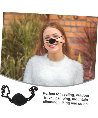 Homsfou Nose Mask Warmer - Soft Winter Nose Protection Heated Ski Face Cover for Women - Buy Online on GoSupps.com