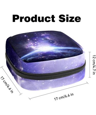 Women's Galaxy Pattern Napkin Storage Bag | Portable Menstruation Cup & Bandage Organizer - Buy Online on GoSupps.com
