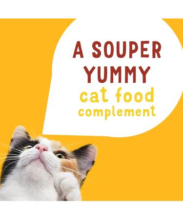 Friskies Lil' Soups Cat Food Complement Flaked Chicken - 34 g Cup (8 Pack) Flaked Chicken in Tuna Broth - Buy Online on GoSupps.com