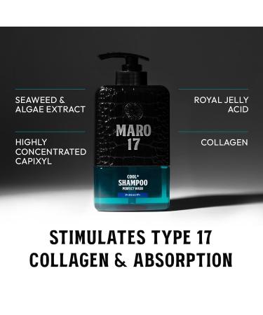 Buy MARO17 Cool+ Shampoo 11 oz | Premium Collagen Formula for Perfect Wash - International Shipping Available - Buy Online on GoSupps.com