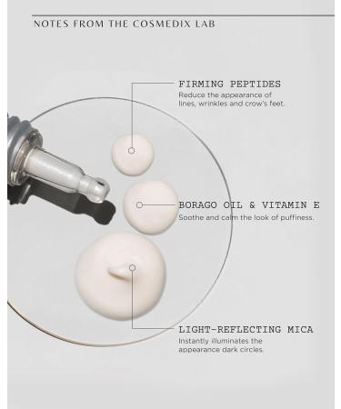 COSMEDIX Eye Genius Brilliant Eye Complex 0.25 Fl Oz - Illuminate & Rejuvenate Your Eyes - Buy Online on GoSupps.com