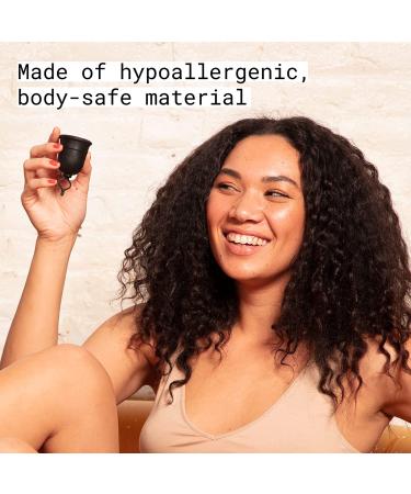 Flex Cup Starter Kit (Size 01) | Reusable Menstrual Cup + 2 Free Discs | Easy Removal Pull-Tab | Tampon + Pad Alternative | Capacity of 2 Super Tampons - Buy Online on GoSupps.com