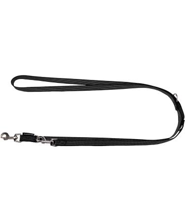 Adjustable Double Dog Leash for Medium & Large Dogs - 2.80m Black | Durable & Comfortable - Buy Online on GoSupps.com