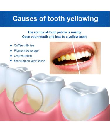 Tooth Whitening Serum - 3 Pieces 30ml | Sensitive Teeth | Fresh Breath Stain Removal & Gum Protection - Buy Online on GoSupps.com