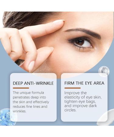 Gel contour des yeux teint raffermissant - S rum tenseur instantan pour cernes rides et poches - 20 ml - Cr me contour des yeux pour poches et anti- ge - Effet liftant temporaire (5) - Buy Online on GoSupps.com