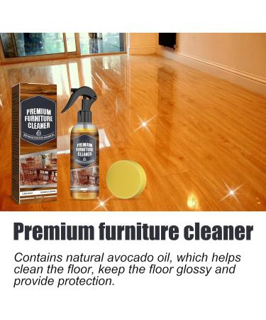 Decontamination & Brightening Furniture Cleaner Premium Furniture Cleaner Wood Furniture Polish Spray Powerful Decontamination Floor Cleaner for Wood Tile Stone Glass 1pc - Buy Online on GoSupps.com